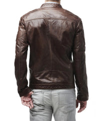 Men's Genuine Leather Jacket MJ 83