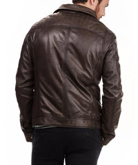 Men's Genuine Leather Jacket MJ 84