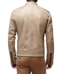 Men's Genuine Leather Jacket MJ 85