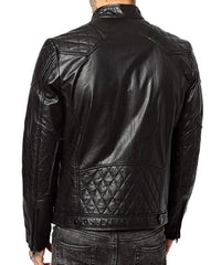 Men's Genuine Leather Jacket MJ 87