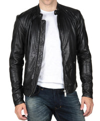 Men's Genuine Leather Jacket MJ 88