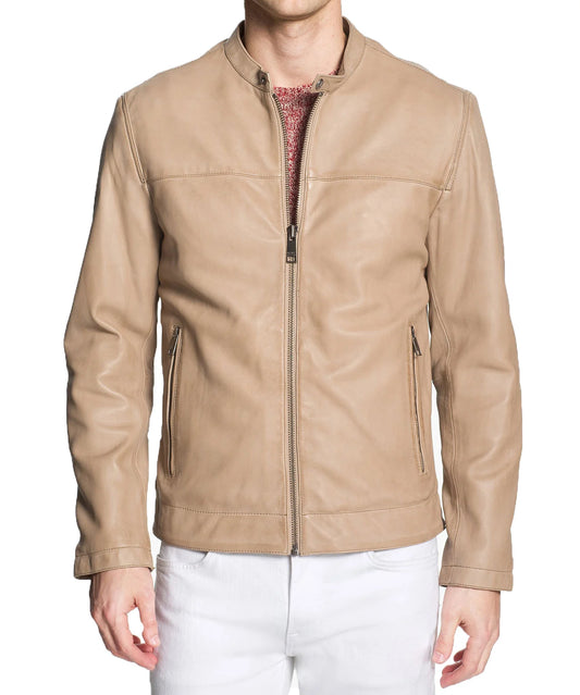 Men's Genuine Leather Jacket MJ 92