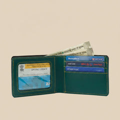 Men’s Artificial Leather Wallet Green