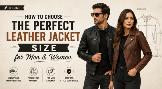 How to Choose the Perfect Leather Jacket Size