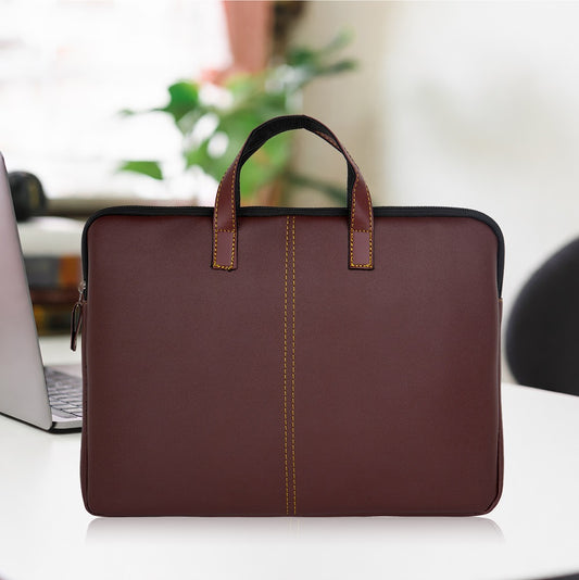 Customized Laptop Sleeve Bag Brown