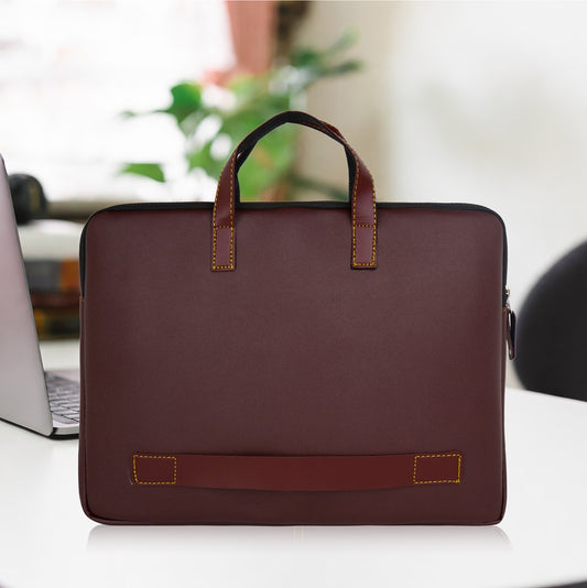 Customized Laptop Sleeve Bag Brown