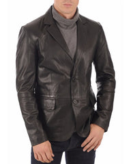 Men’s Genuine Leather Blazer MB 01