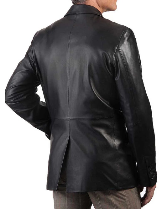 Men’s Genuine Leather Blazer MB 03