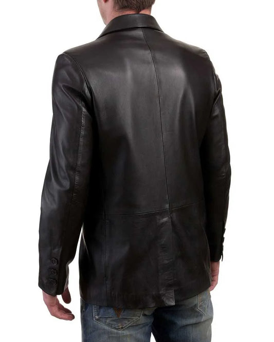 Men’s Genuine Leather Blazer MB 05