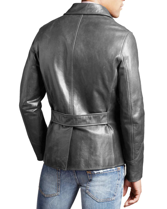 Men’s Genuine Leather Blazer MB 08