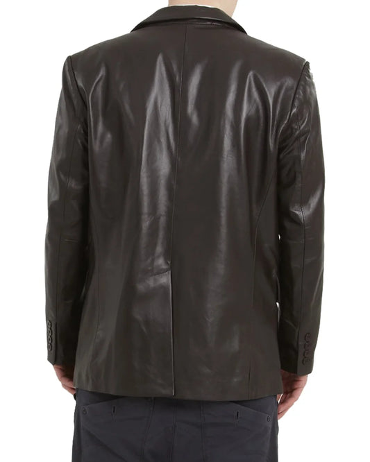 Men’s Genuine Leather Blazer MB 09
