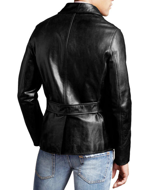 Men’s Genuine Leather Blazer MB 13