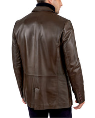 Men’s Genuine Leather Blazer MB 14