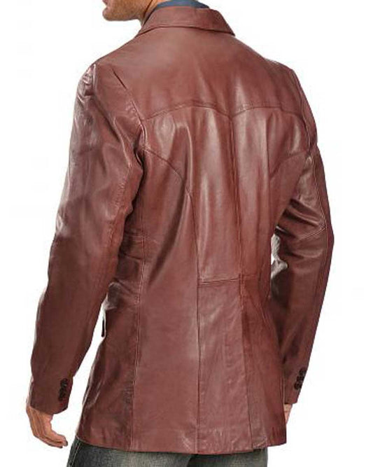 Men’s Genuine Leather Blazer MB 17