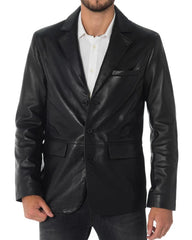 Men’s Genuine Leather Blazer MB 18