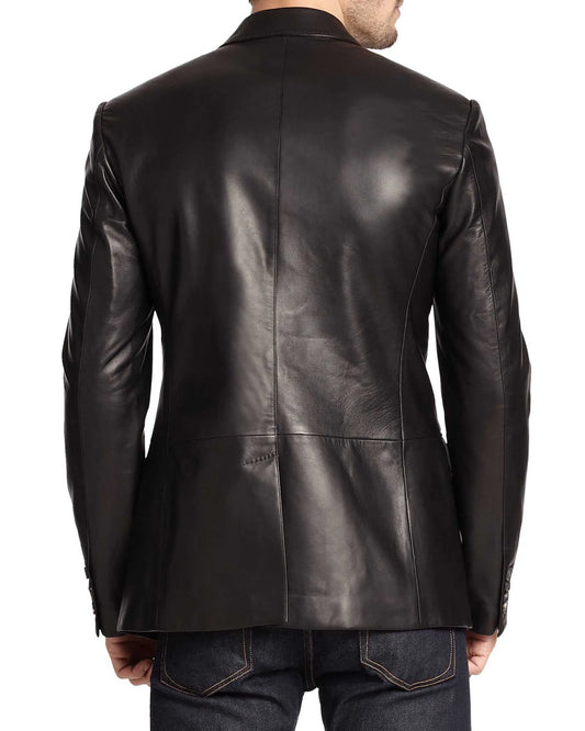 Men’s Genuine Leather Blazer MB 19