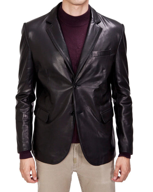Men’s Genuine Leather Blazer MB 20
