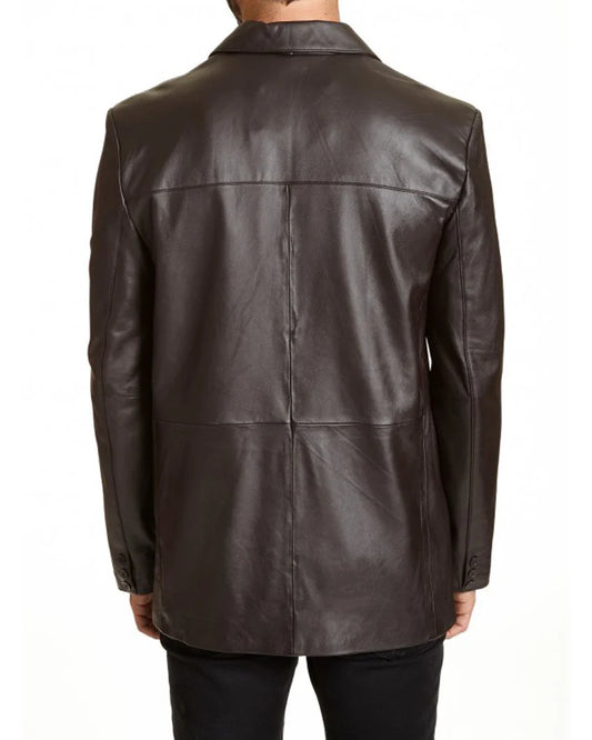 Men’s Genuine Leather Blazer MB 21