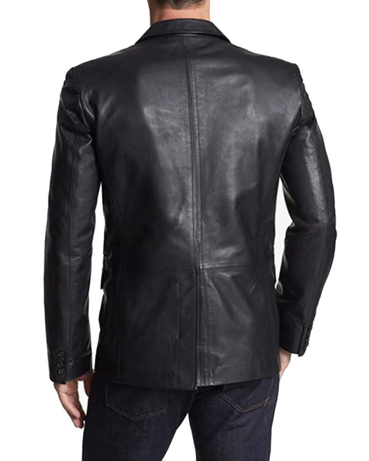 Men’s Genuine Leather Blazer MB 23