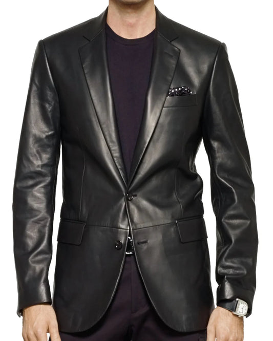 Men’s Genuine Leather Blazer MB 24