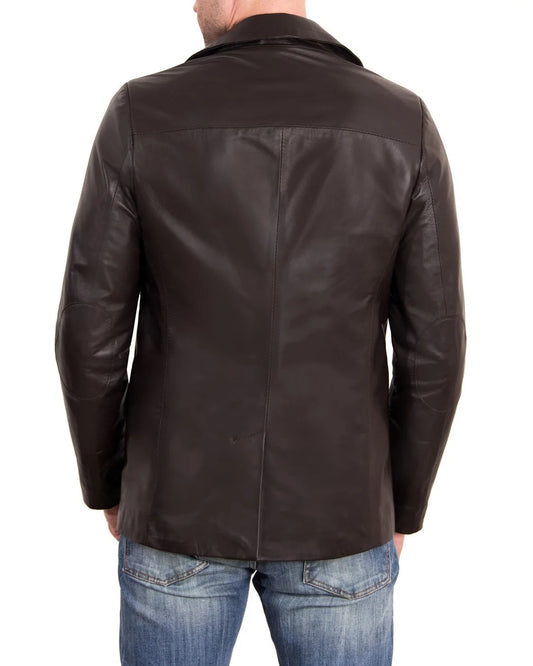 Men’s Genuine Leather Blazer MB 27