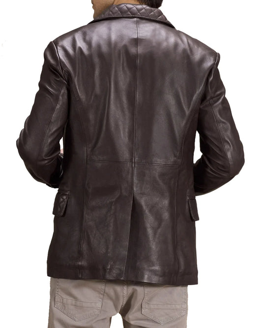 Men’s Genuine Leather Blazer MB 31