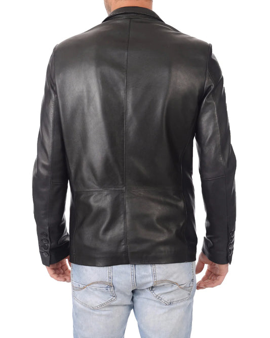 Men’s Genuine Leather Blazer MB 34