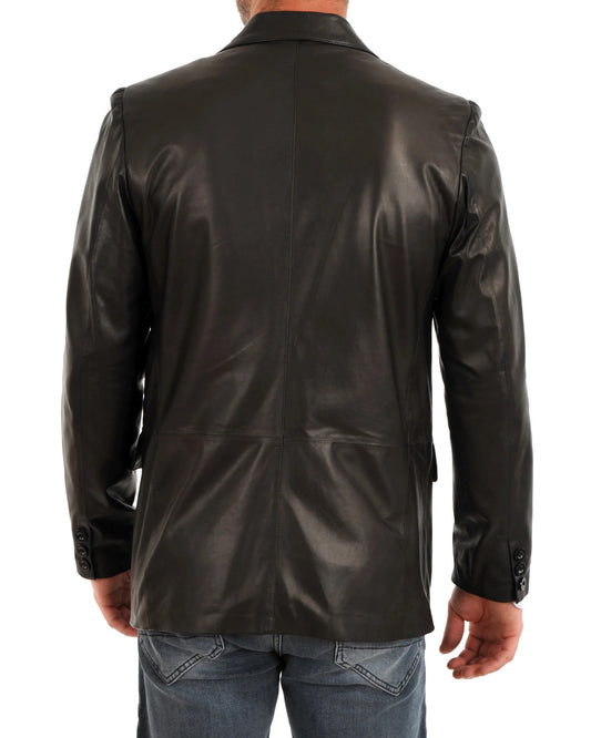 Men’s Genuine Leather Blazer MB 36