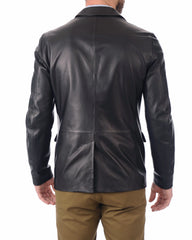 Men’s Genuine Leather Blazer MB 39