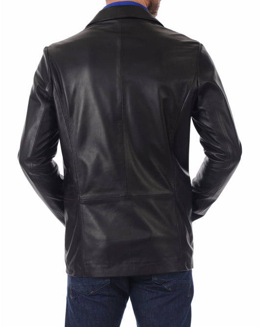 Men’s Genuine Leather Blazer MB 40