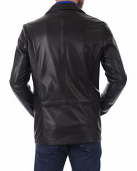 Men’s Genuine Leather Blazer MB 40
