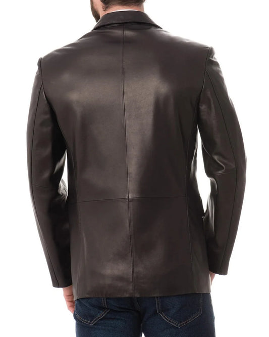 Men’s Genuine Leather Blazer MB 41