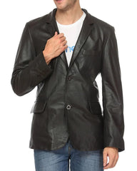 Men’s Genuine Leather Blazer MB 46