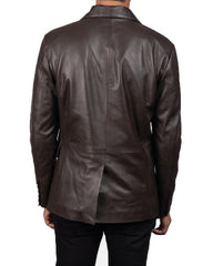 Men’s Genuine Leather Blazer MB 49