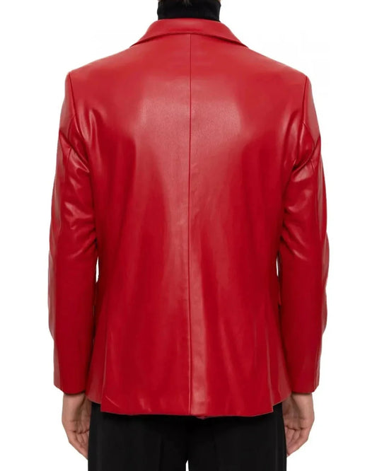 Men’s Genuine Leather Blazer MB 53