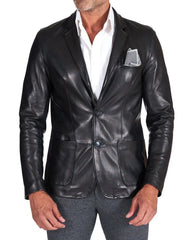 Men’s Genuine Leather Blazer MB 59