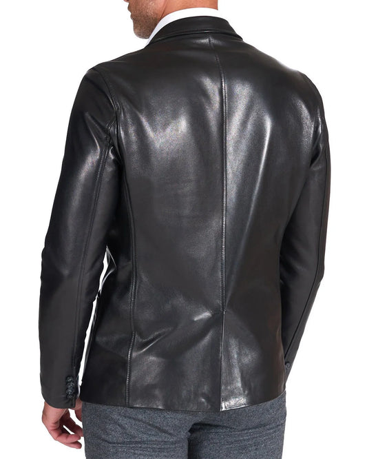 Men’s Genuine Leather Blazer MB 59