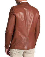 Men’s Genuine Leather Blazer MB 60