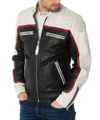 Men's Genuine Leather Jacket MJ 03