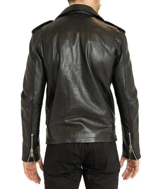 Men's Genuine Leather Jacket MJ 04