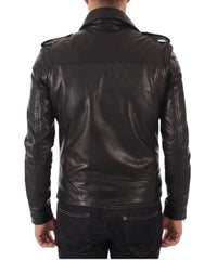Men's Genuine Leather Jacket MJ 06