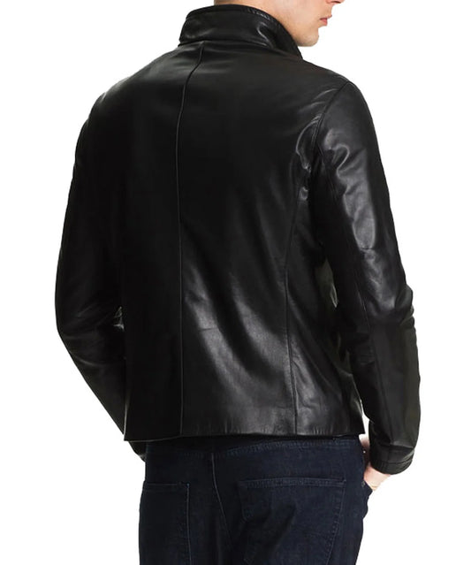 Men's Genuine Leather Jacket MJ 100