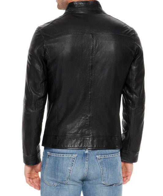 Men's Genuine Leather Jacket MJ 103