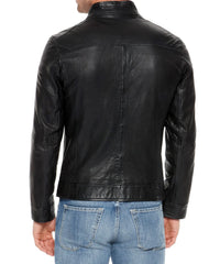 Men's Genuine Leather Jacket MJ 103