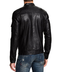 Men's Genuine Leather Jacket MJ 104