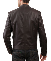 Men's Genuine Leather Jacket MJ 105