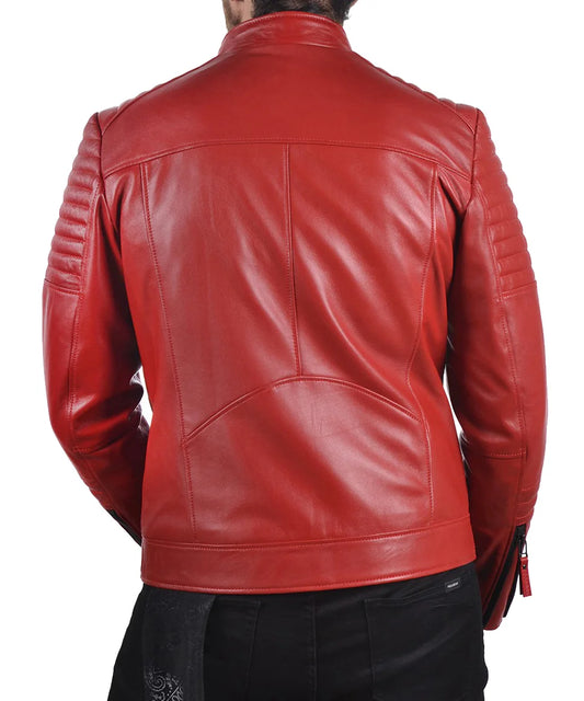 Men's Genuine Leather Jacket MJ 107