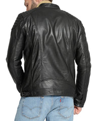 Men's Genuine Leather Jacket MJ 111