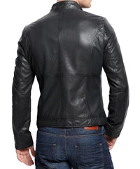 Men's Genuine Leather Jacket MJ 113
