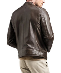 Men's Genuine Leather Jacket MJ 116